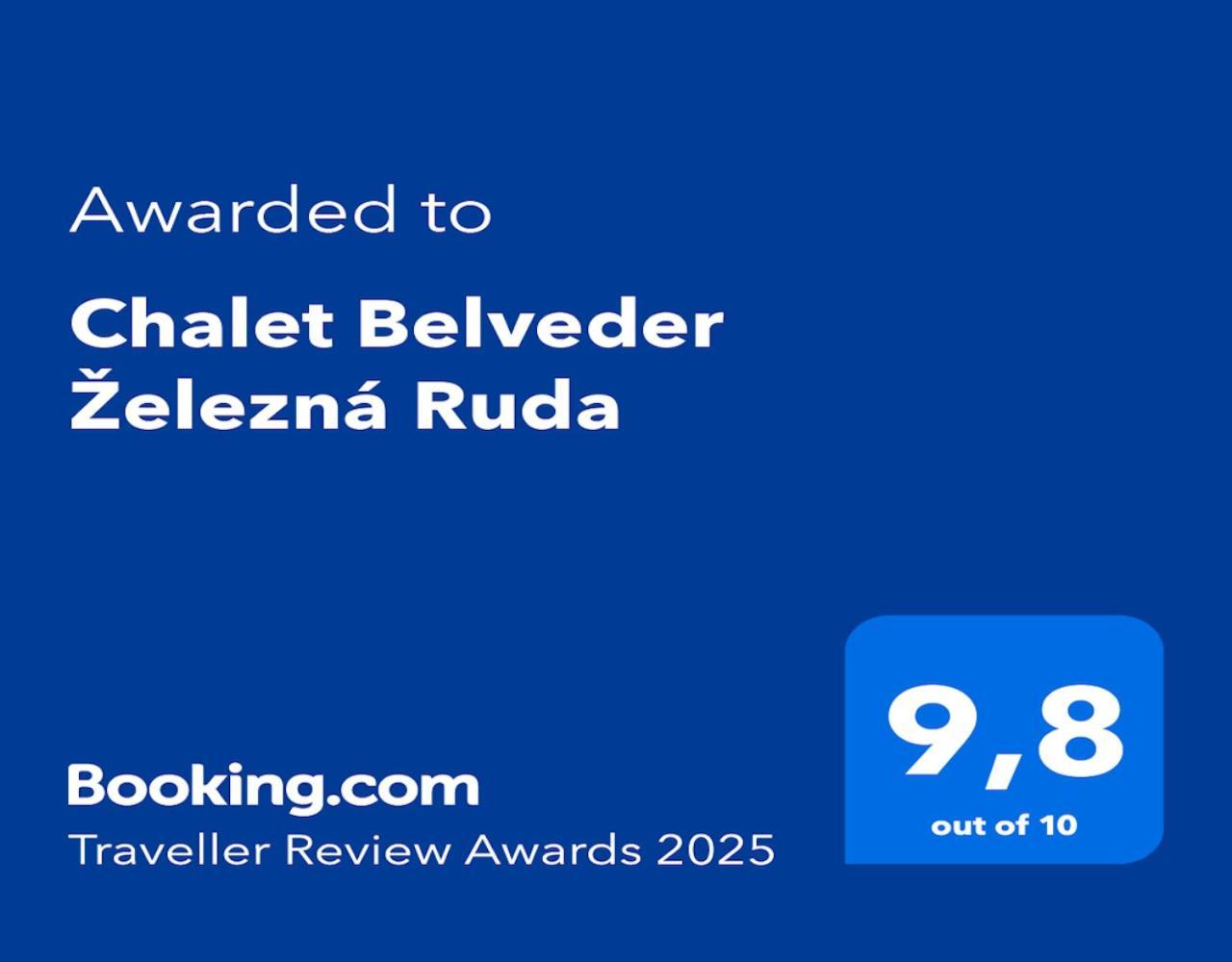 Chalet Belveder Zelezna Ruda Martina Esterno foto